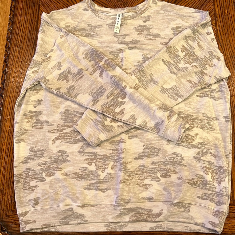 Athleta Studio To Street Printed Sweatshirt